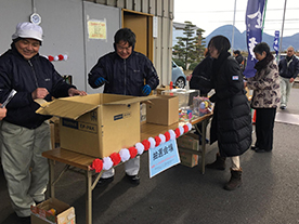 多度津工場での蔵開きの様子