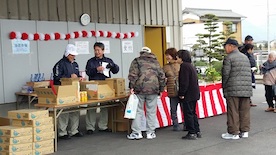 多度津工場での蔵開きの様子