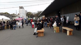 多度津工場での蔵開きの様子