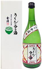 金陵 うどんに合う酒 純米