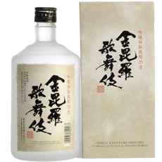 金陵 吟醸粕取焼酎 金毘羅歌舞伎25度
